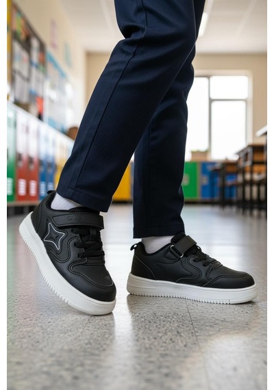 Cool Eldon Çocuk Sneaker Siyah
