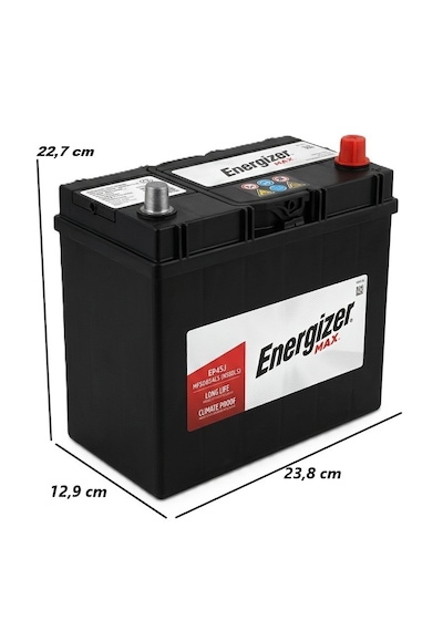 Energizer Max Ep45j 12 V 45 Ah 300 Cca Honda Aküsü