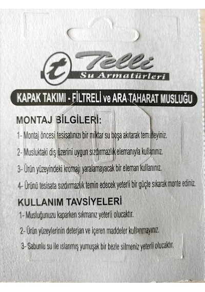 Telli Aç Kapa Mix Uzun Musluk Sağa Sola Aç Kapa Krom