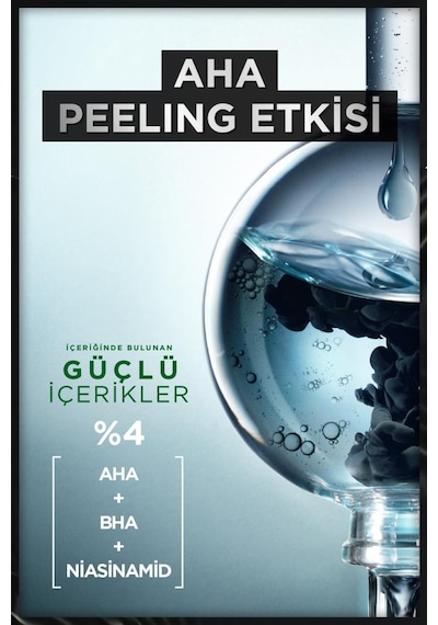 Garnier Aha Bha Cilt Kusurları Karşıtı Siyah Serum 30 ML
