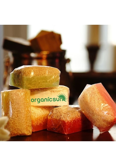 Organicsun Doğal Kabak Lifli Aloe Vera Sabunu 120 G