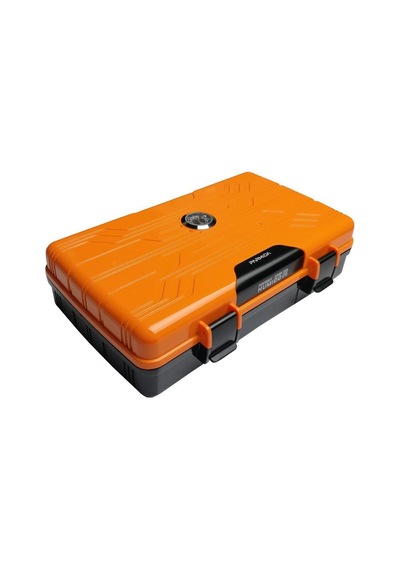 Seyhat Tipi Turuncu-siyah Humidor Puro Kutusu - Tr3668