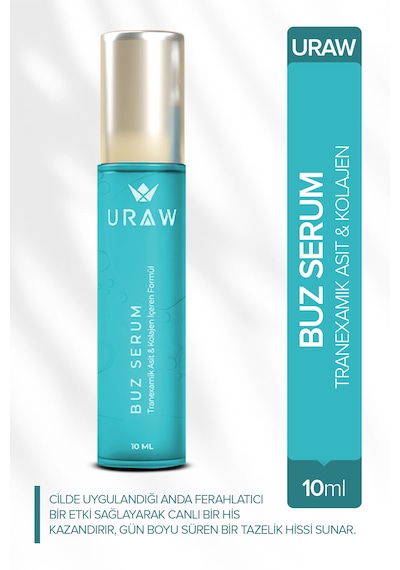 Uraw Göz Altı Morluk ve Şişlik Karşıtı Roll-On Göz Çevresi Buz Serumu 10 ML