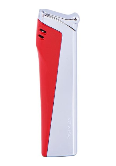 Soft Flame Kırmızı-gümüş Çakmak - Tr4713