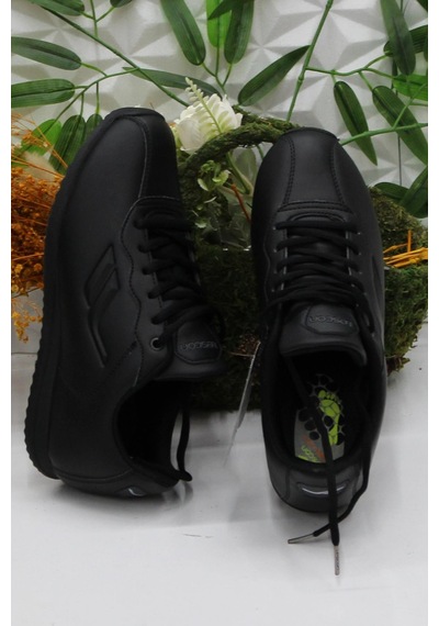 Lescon Neptun 5 Siyah Rahat Esnek Ürün Sneaker Spor Ayakkabı 001