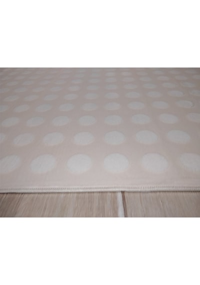 Yamalıhome Bambu Kilim Pt31 Pembe Puanlı 120X180 Cm Pratik Halı
