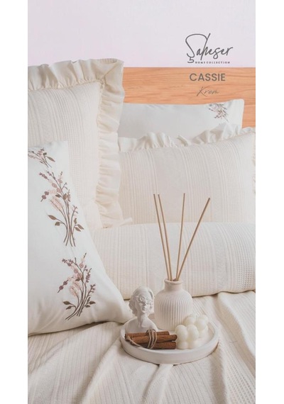 Şaheser Home Collection Yatak Örtüsü Çift Kişilik Cassie Renkli