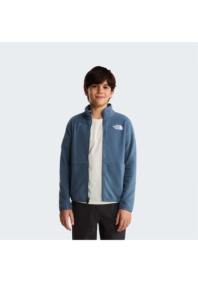 The North Face Teen Glacıer Fz Zıp In Jacket Unisex Genç Çocuk Ceket Nf0a8f8a0u31 Gri