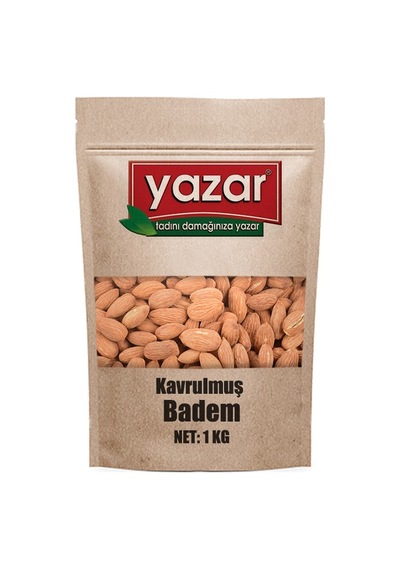Yazar Kuruyemiş Kavrulmuş Badem İçi 1 KG