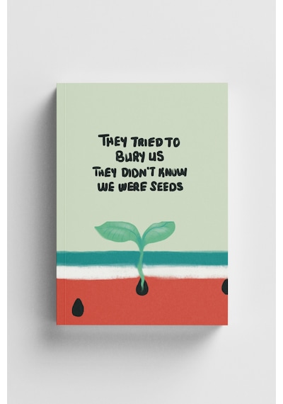 Seeds, Not Silence Filistin Defter Çok Renkli