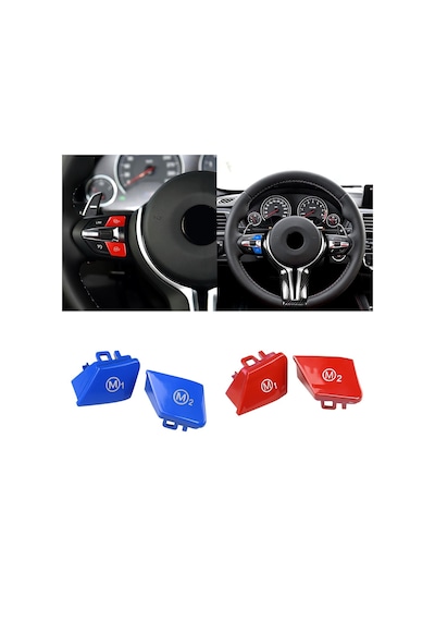Dolıty F30 2014-2018 Için Direksiyon M M1 M2 Düğme Kırmızı