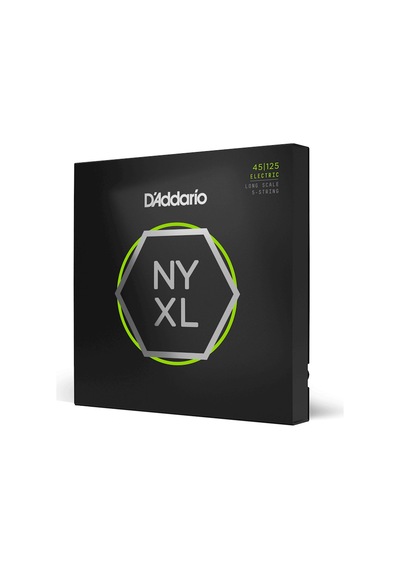 Daddario Nyxl45125 Bas Gitar Tel Seti Nyxl Nickel Wound, 5-tel, .045-.125