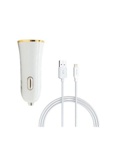 Dramex  Lisanslı 3.4A İphone Çift Giriş Usb Araç Şarj Cihazı