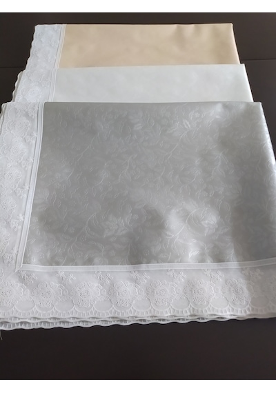 Masa Örtüsü Pvc Dantel Kenar 140X180Cm