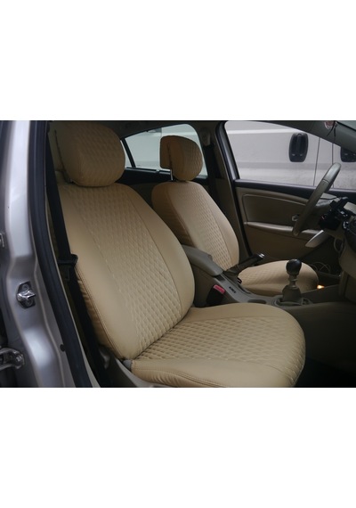 Renault Fluence Araca Özel Deri Oto Koltuk Kılıfı 414354659