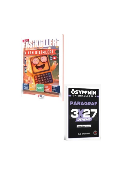 Ulti 2027 5. Sınıf Fen Bilimleri Ulti Fasikülleri+ Evp Akademi Paragraf