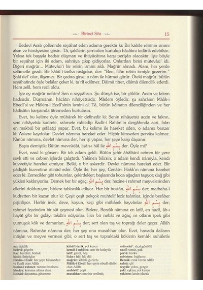 Risale-i Nur Külliyatı 25 Cilt Tam Set Orta Boy Termo Deri A...