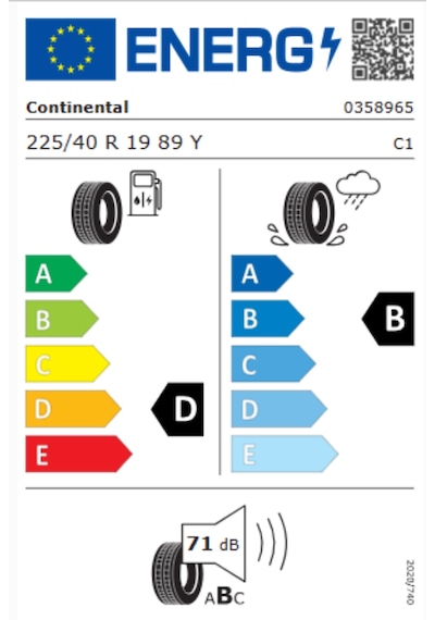 Continental 225/40R19 89Y Fr Contisportcontact 5 Ssr Yaz Lastiği 2026