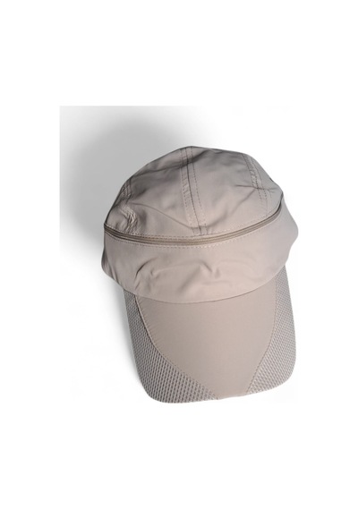 İldeşli Çift Kulanımlı Vizor Ve Spor Outdoor Cap Üskısmı Açılabilen İthal Şapka Bej