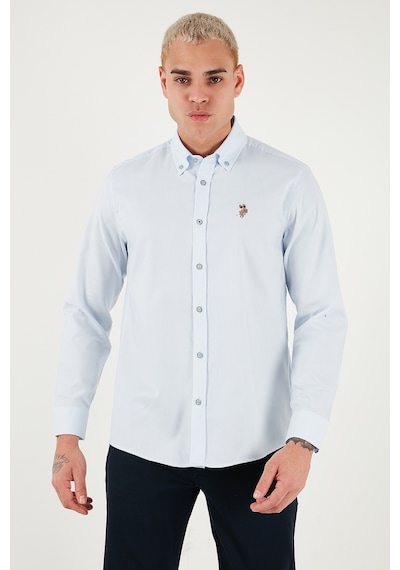 U.S. Polo Assn. U.s. Polo Assn Erkek Gömlek G081sz0042225643 Açık Mavi Açik Mavi