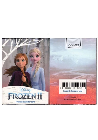 Disney Frozen V2 Oyun Kağıdı Limited Edition Koleksiyonluk İskambil