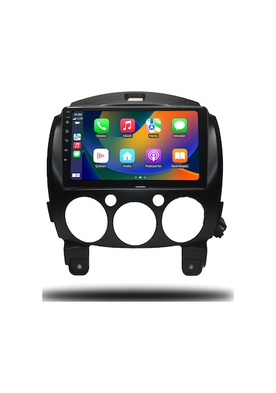 Mazda 2 2009-2013 8+256 Gb Android Carplay Multimedya Sistemi Yazılımsal 9"