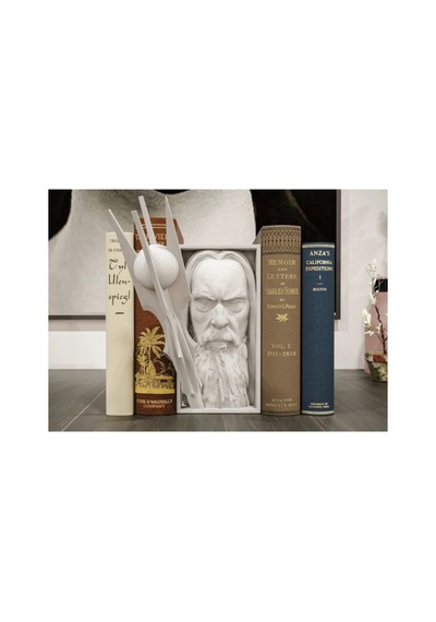 Lord Of The Rings Saruman Book Nook Kitap Arası Dekor