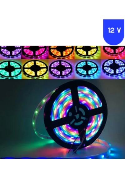 12 Volt Argb Pixel Magic Kayar 60 Led Ip 68 Dış Mekan 5 Metre