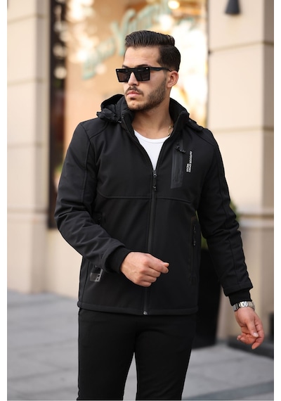 Mero Life Outdoor Kapüşonlu Su Ve Rüzgar Geçirmez Kapitone Içi Kürklü Elyaf Dolgulu Şişme Siyah Softshell Mont Siyah Mero Life Outdoor Kapüşonlu Su Ve Rüzgar Geçirmez Kapitone Içi Kürklü Elyaf Dolgulu Şişme Siyah Softshell Mont Siyah