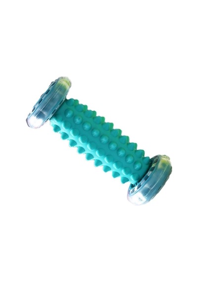Dikenli Ayak Masaj Roller, Masaj Rulosu 17 Cm Turkuaz Karışık
