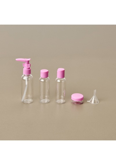Naturalovee 4'lü Seyahat Seti - Asorti - 12x3x4 Cm Çok Renkli