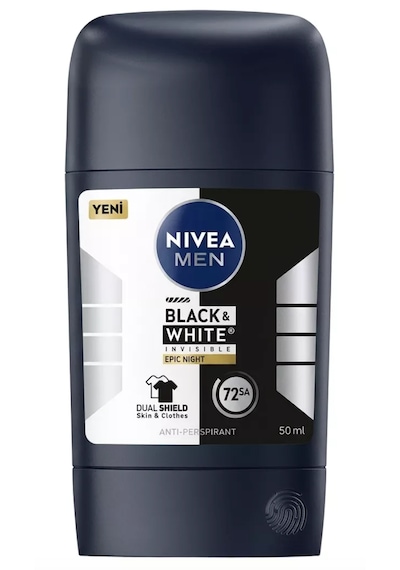 Nivea Men Black White Epic Night Erkek Stick Deodorant 50 Ml