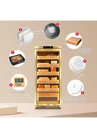 Elektronik Puro Dolabı Gold Mon1800a - Rchng-5