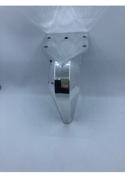 PLASTİK,15 CM KROM KAPLAMA,KOLTUK,MOBİLYA AYAĞI (4 ADET)