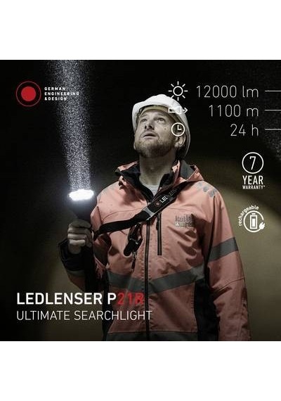Ledlenser P21r El Feneri Siyah