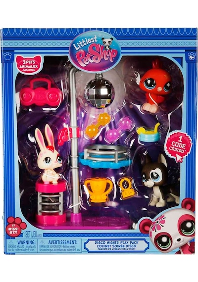 Disko Topu Dönüyor: Littlest Pet Shop Minişler Disko Oyun Seti Sahneyi Sallıyor Littlest Pet Shop - Miniş
