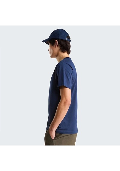 The North Face Evolution Simple Dome Regular Erkek T-shirt Nf0a8cz28k21 Lacivert