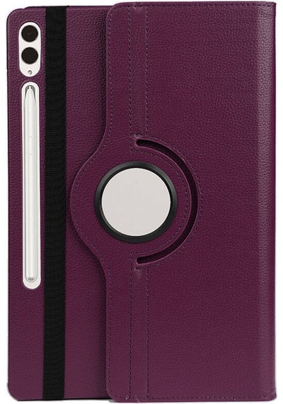 Samsung Uyumlu Galaxy Tab S9 Plus X810 X816 X818 Kılıf 360 Dönebilen Standlı Case