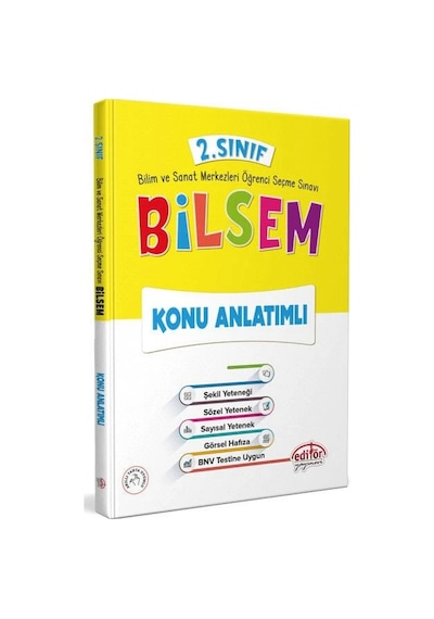 2.Sınıf Bilsem Konu Anlatımlı -  Editör