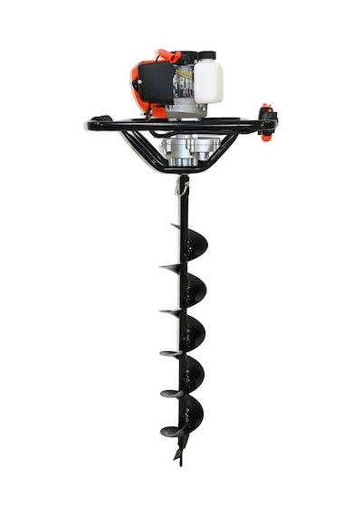 Cq205 Benzinli Toprak Burgu Fidan Ekme Makinası 150mmx100cm Burgu Uc 52cc 2.5hp