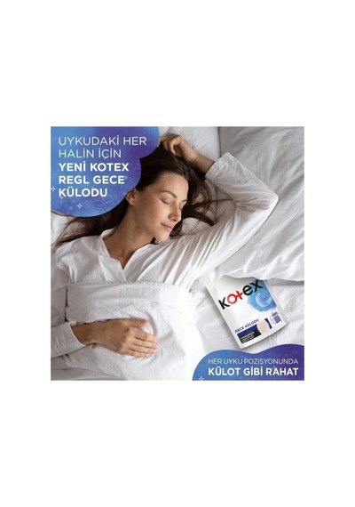 Regl Gece Külodu 2'li 3 Paket