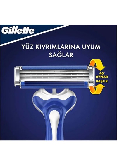Gillette Blue3 Tıraş Bıçağı 8'li Comfort