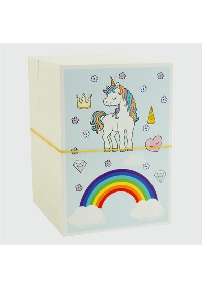 3-lü - 170 - Unicorn Bileklik - Nazblsmm - Kartı Mavi