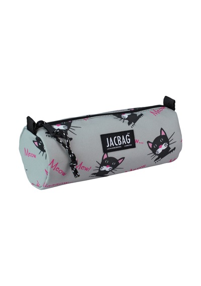 Jacbag Bıg Roll-silindir Tip Kalem Kutusu Big Roll-miyav renkli