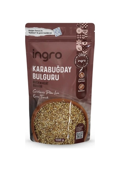 İngro Glutensiz Karabuğday Bulguru 700 Gr