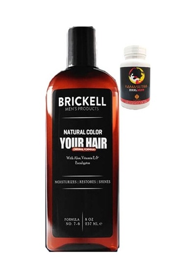 Brickell 237 Ml Şampuan Saçsakal Anti.white + L.kamasutra Erkeklere Özeı Xxxl60 Lı