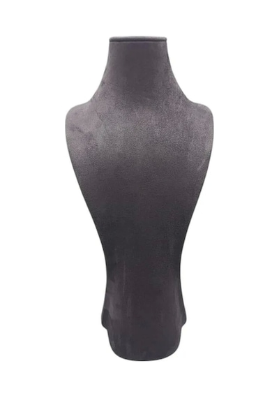 Yerli Üretim Adonis Model Sardunya Kumaş Füme Renk Boy 33 Cm Kolye Takı Sergileme Mankeni Çok Renkli
