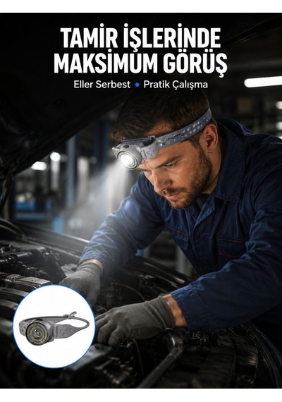 Kafa Lambası Hs226 Çok Renkli