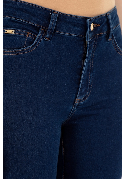 U.S. Polo Assn. Kadın Koyu Mavi Toothpick Fit Jean Pantolon 50299372-DN0023