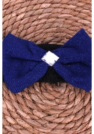 Kız Çocuk Kadife Bandana Mavi (541481365) Mavi